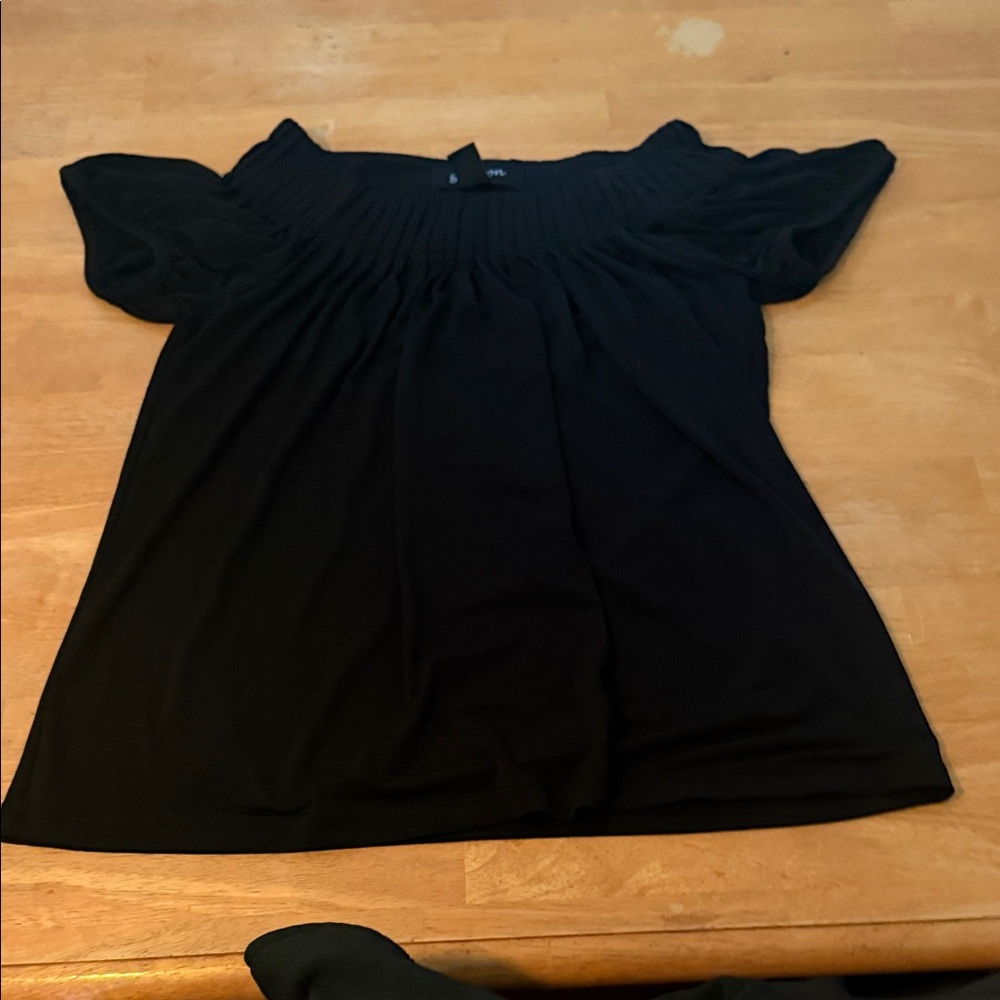 Chic Black Women's Blouse